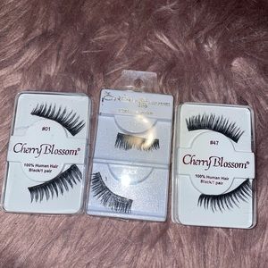 Cherry blossom 3 pack eyelashes bundle 👁